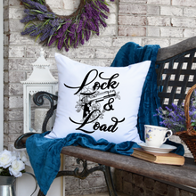 Load image into Gallery viewer, Lock &amp; Load Tee, Pillow, or Tote
