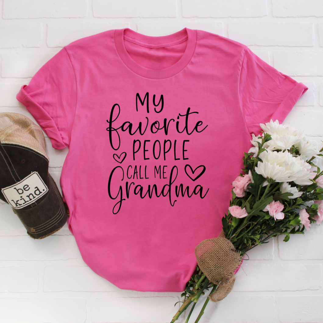 My Favorite People Call Me Grandma