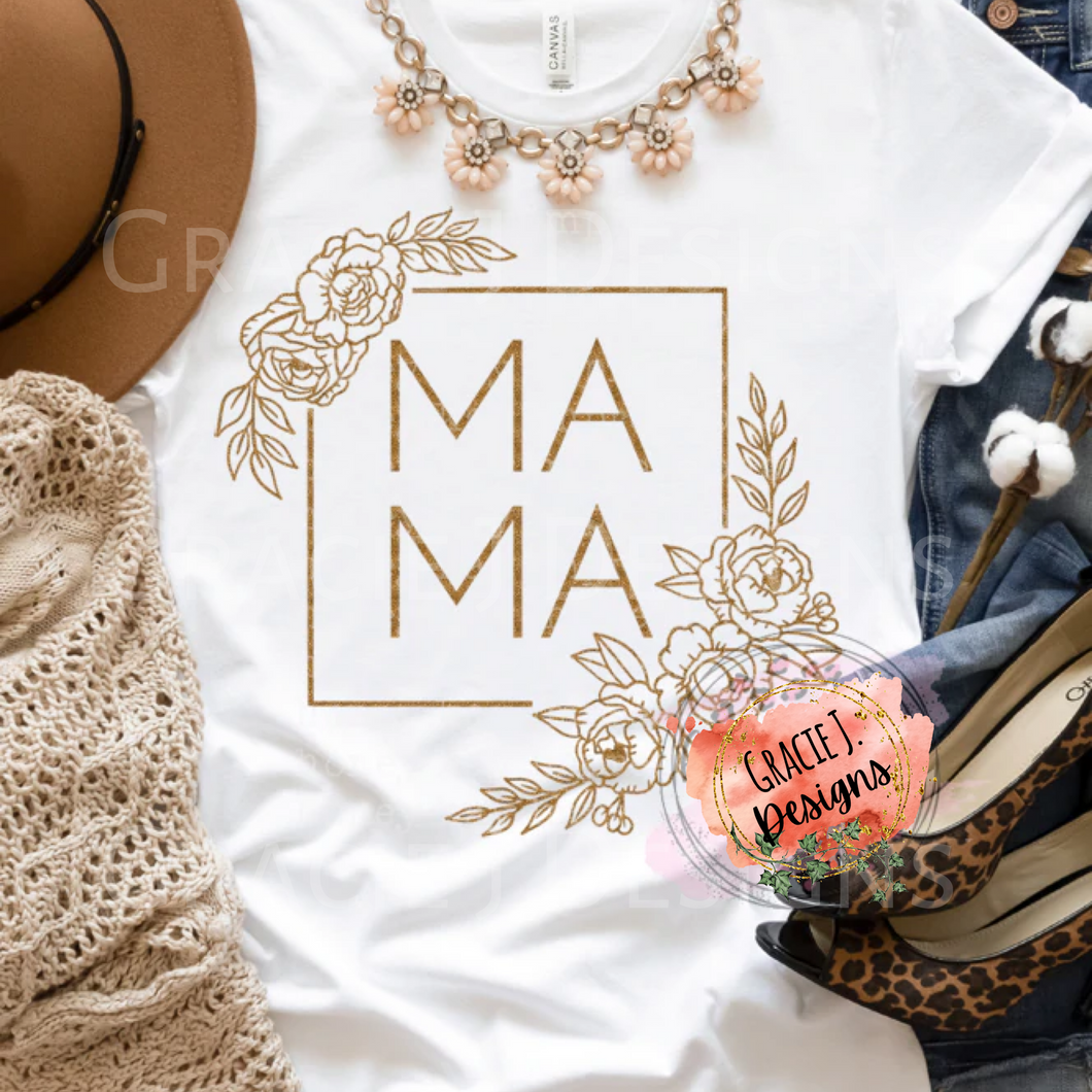 MAMA - GOLD PRINT