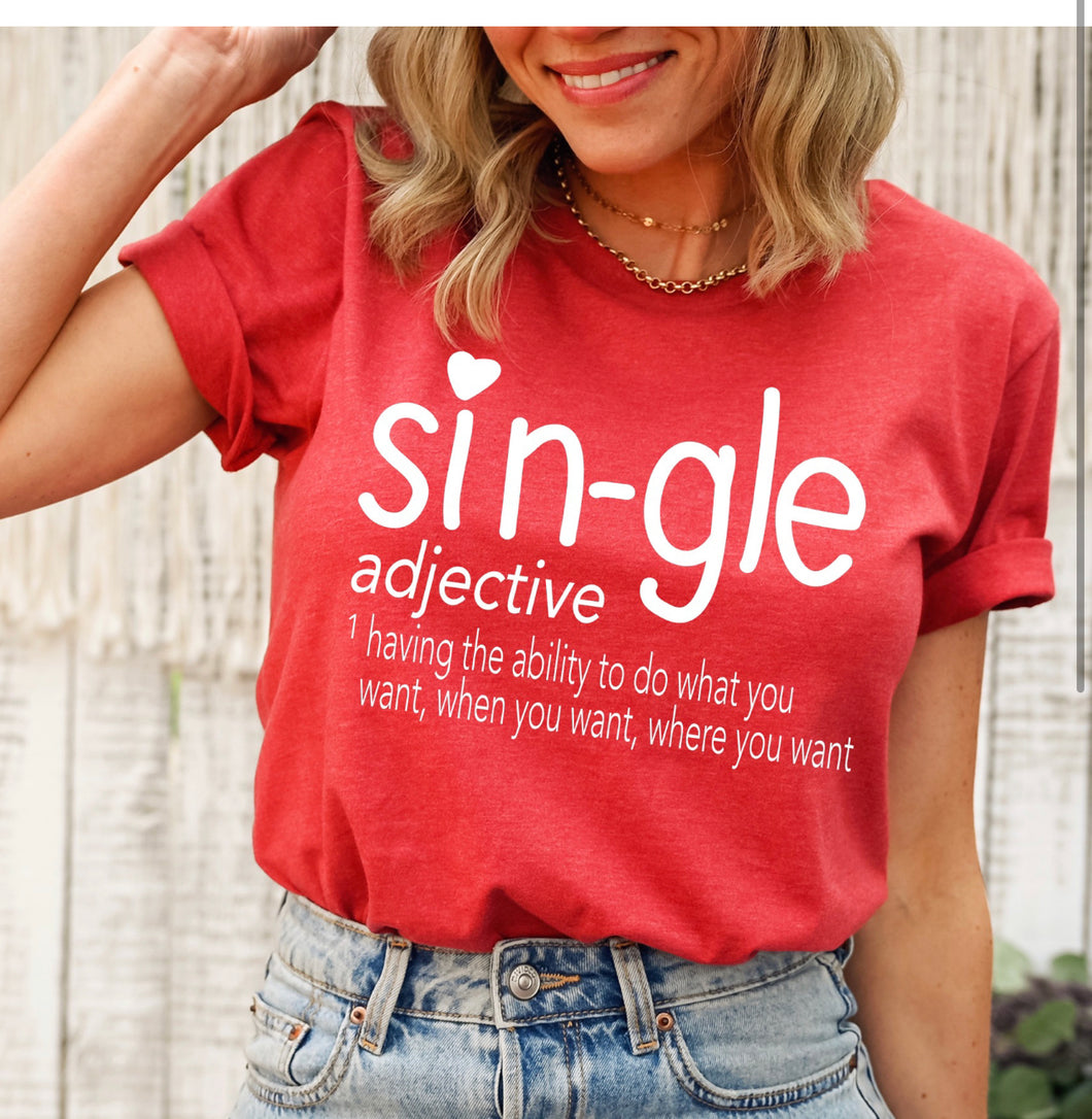 Single - Adjective